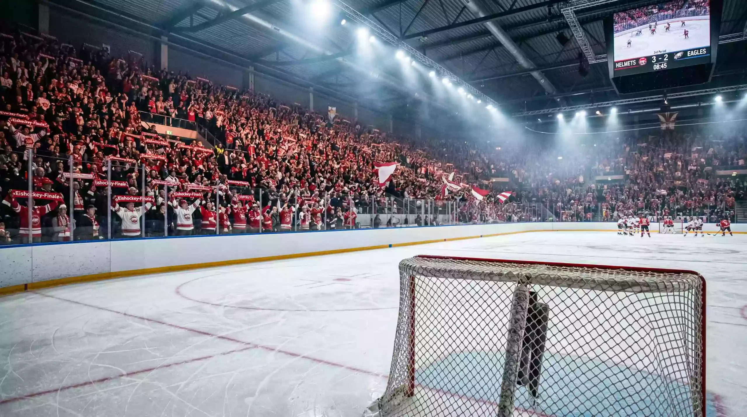 Kölner Haie Fans in der ausverkauften Lanxess Arena